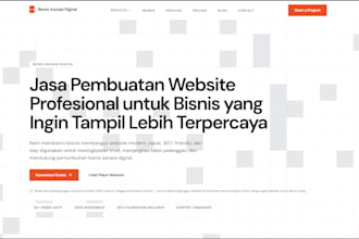build a professional SEO ready business website