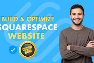 build squarespace website, redesign, fix, optimize seo squarespace website