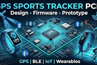 design custom gps sports tracker pcb from concept to prototype