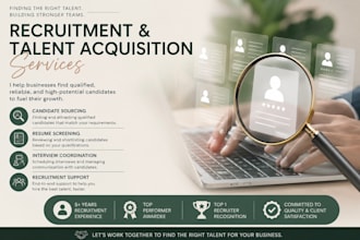 source qualified candidates and recruit top talent