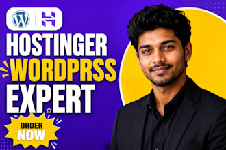 hostinger website design hostinger wordpress design migrate hostinger website