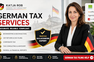 do german tax bookkeeping services via elster datev lexoffice and steuerberater