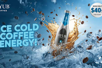 create cinematicproduct advertisement posters for your brand