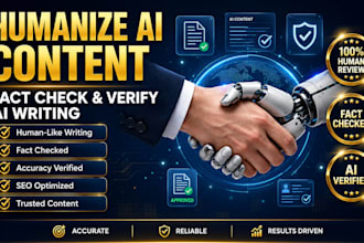 fact check ai content and verify ai writing for accuracy and trust