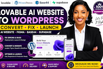 lovable to wordpress ai website convert lovable ai figma to wordpress base44