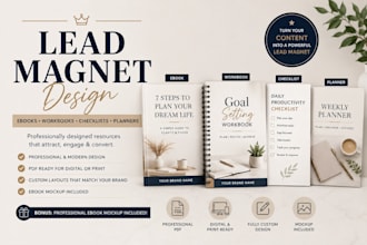 design a professional lead magnet ebook