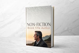 do professional non fiction book cover design