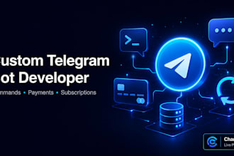 build a custom telegram bot with automation,