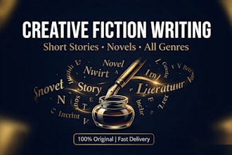 creative fiction, short stories and novel writing