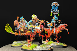 paint your warhammer 40k, sigmar and dnd miniatures