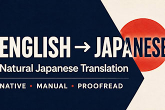 translate english into natural japanese for websites and social media
