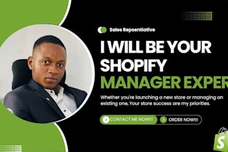 be your dropshipping assistant edit shopify manager expert store optimize