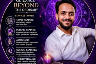 provide deep intuitive tarot guidance and spiritual clarity