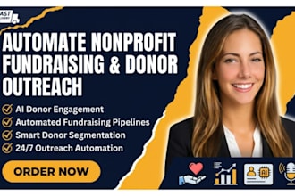 automate nonprofit fundraising and donor outreach using ai