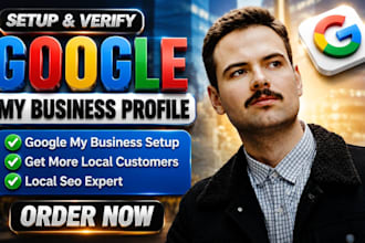 set up google business profile and improve local SEO for gmb ranking