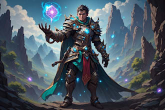do custom fantasy rpg character art