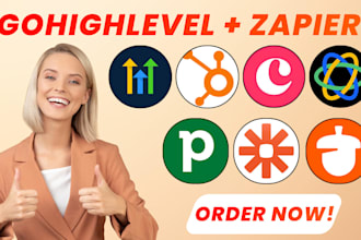 integrate close capsule pipedrive nutshell copper zapier gohighlevel hubspot crm