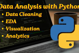 do data cleaning, eda, and data visualization in python