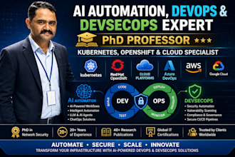 build ai automation workflows for devops, devsecops, ci cd and cloud operations