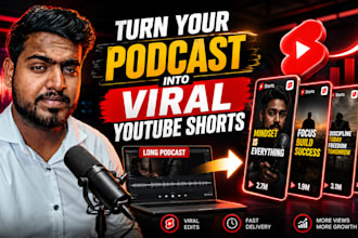 turn your podcast into viral youtube shorts