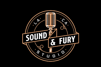 create luxury music studio logo design branding