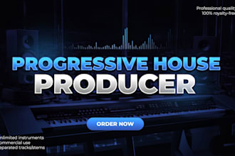 create a festival ready progressive house track