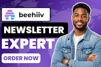 setup beehiiv ai newsletter automation beehive website landing page beehiiv