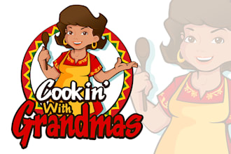 modern catering logo design for food businesse
