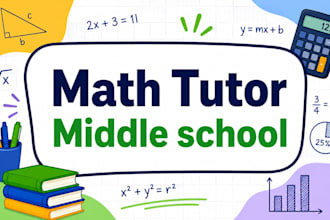 be online math tutor for middle school