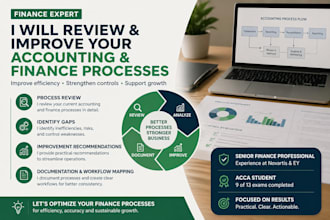 improve your accounting and finance processes