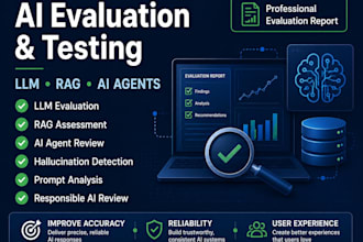 evaluate and test llm, rag and ai agent systems