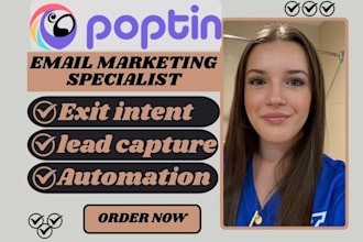 setup poptin lead capture popups poptin exit intent optimization automation