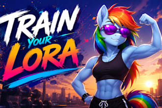 create a pony diffusion or illustrious lora of any fictional character