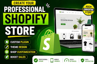 build, design, and redesign a premium shopify store