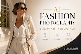 create ai fashion model photography for clothing brands and ecommerce
