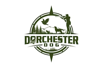 create a custom hunting and outdoor logo
