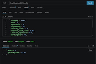 train machine learning models for prediction and data analysis