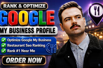 optimize google my business profile for restaurant and hotel using local SEO