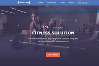 build squarespace fitness clinic website nutrition clinic health clinic website