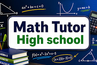 be online math tutor for high school