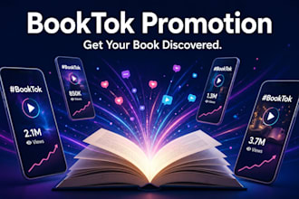 do viral book tok promotion amazon ebook promotion on tiktok