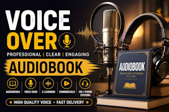 do professional voice over and transcription