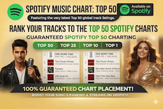 do spotify ads campaign to chart spotify music to top 50 spotify chart board
