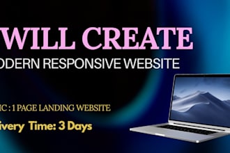 create responsive website using HTML, CSS and react