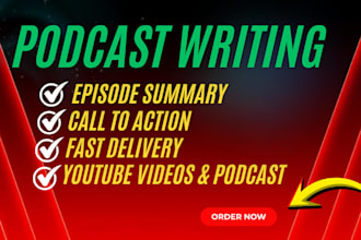 write an engaging podcast episode script in 24 hours