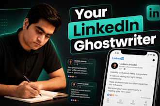 be your linkedin ghostwriter for personal branding and thought leadership