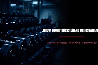 manage your fitness instagram and facebook with content strategy