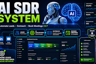 build an ai sdr system for b2b lead generation and sales automation