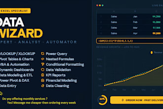 creat best excel dashboard with KPI reports and charts