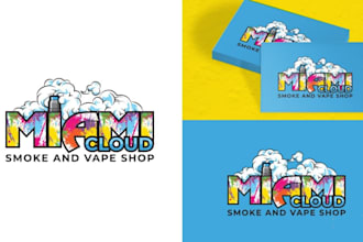 design a fun and colorful logo for your brand